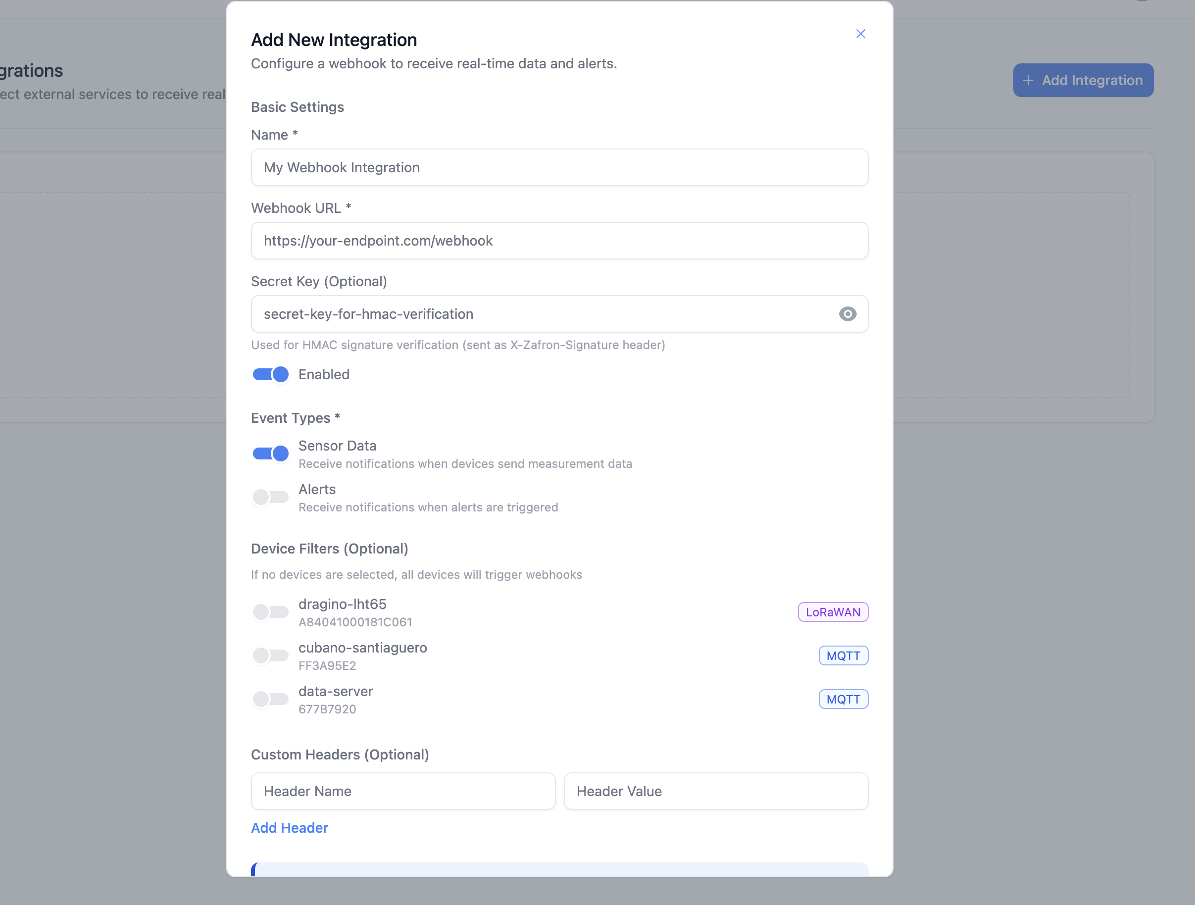 Integrations